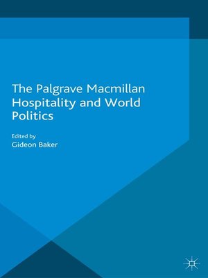 cover image of Hospitality and World Politics